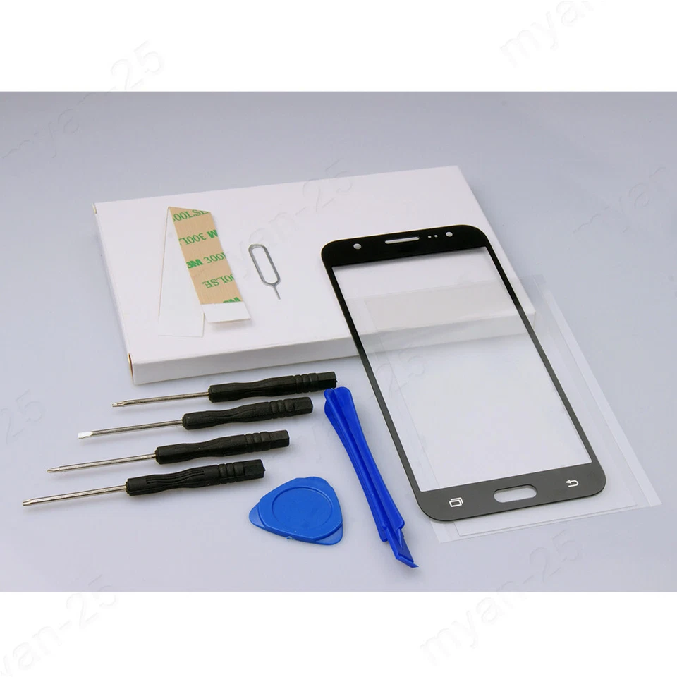 Repuesto de pantalla de lente de vidrio exterior frontal para Samsung Galaxy J5 2016 J500 Foto 3 de 4