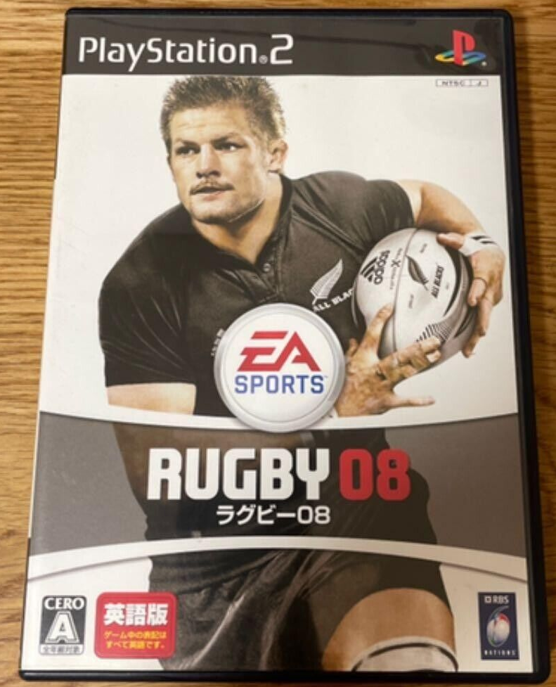 Jeu EA Sportys Rugby 08 (2008) Complet – Playstation 2 – FR – Bon État