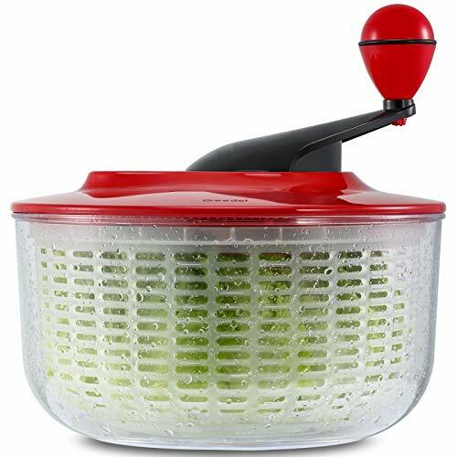 SALAD SPINNER Lettuce Washer Dryer Vegetables Fruits BPA Free Large 5L GEEDEL-image