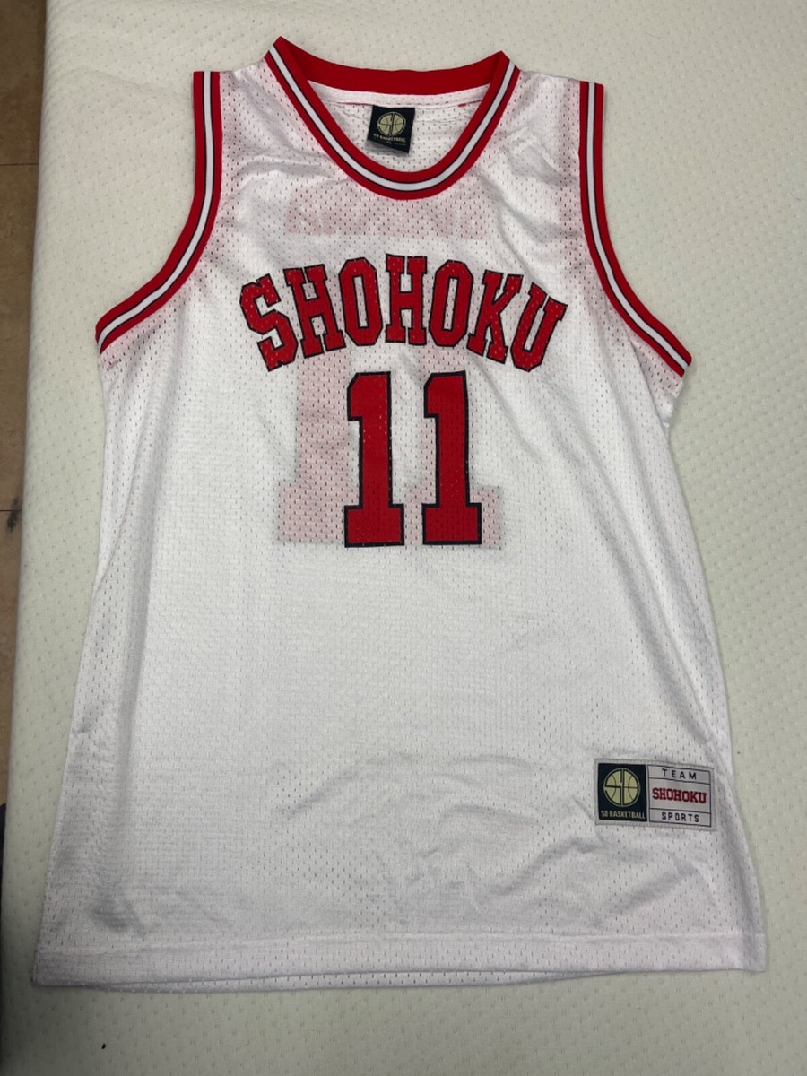 XL Japanese Anime Slam Dunk Shohoku Basket Ball Jersey Size XL | eBay