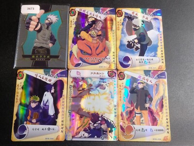 Naruto Uzumaki 6 Card Naruto Shippuden Trading Card Anime CCG | eBay