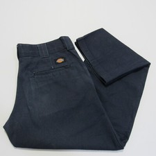 Dickies MENS Work Pants Slim Fit straight leg Navy Blue W 30/ L 30 REF (Y01621)