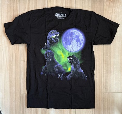 Godzilla Howling Wolf T-Shirt | eBay