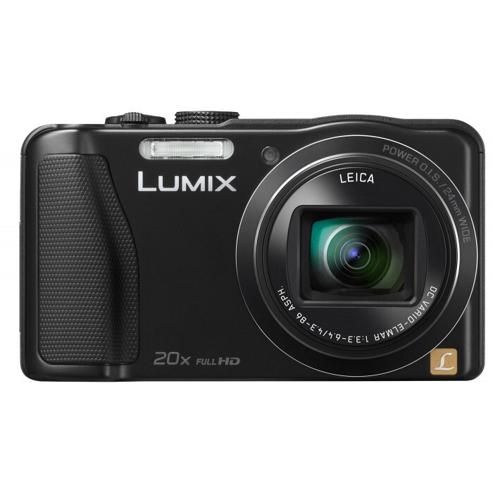 NEW! PANASONIC LUMIX DMC-ZS25 16MP 20x Zoom Digital Camera Black 