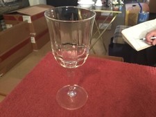Clear Stemed Wine Glass 