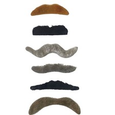 Stick On Fake Moustaches Halloween Mexican Fancy Dress Party Props Tashes G5577