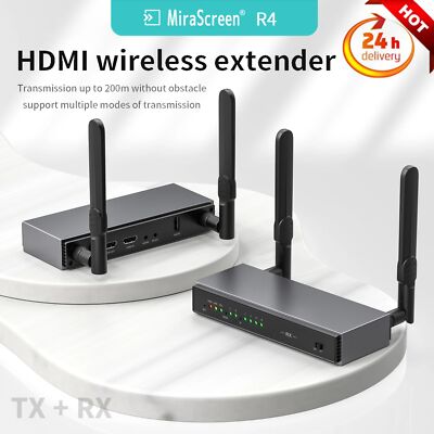 Sageres R4 R14 R15 HDMI Wireless Extender Transmitter Receiver 1080P 60Hz 200M 