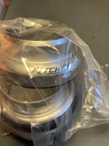 Vintage NOS Early 2000's Ritchey Logic Silver Headset 1-1/8" x 26t - Picture 3 of 5