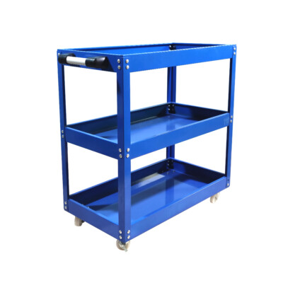 Carrello Per Attrezzi Da Officina Meccanica A 3 Livelli Con Carrello - Foto 3