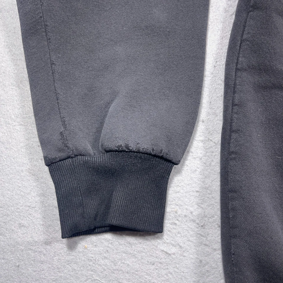 De Colección Granada Ejército Sudadera con Capucha Hombres Mediana Negra Sudadera Pullover Desteñida Foto 3 de 4