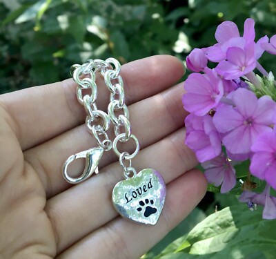 Bracciale Rosso Intrecciato Con Ciondolo Gatto In Acciaio - Gioiello Per Amanti Dei Gatti, Regalo Significativo - 5