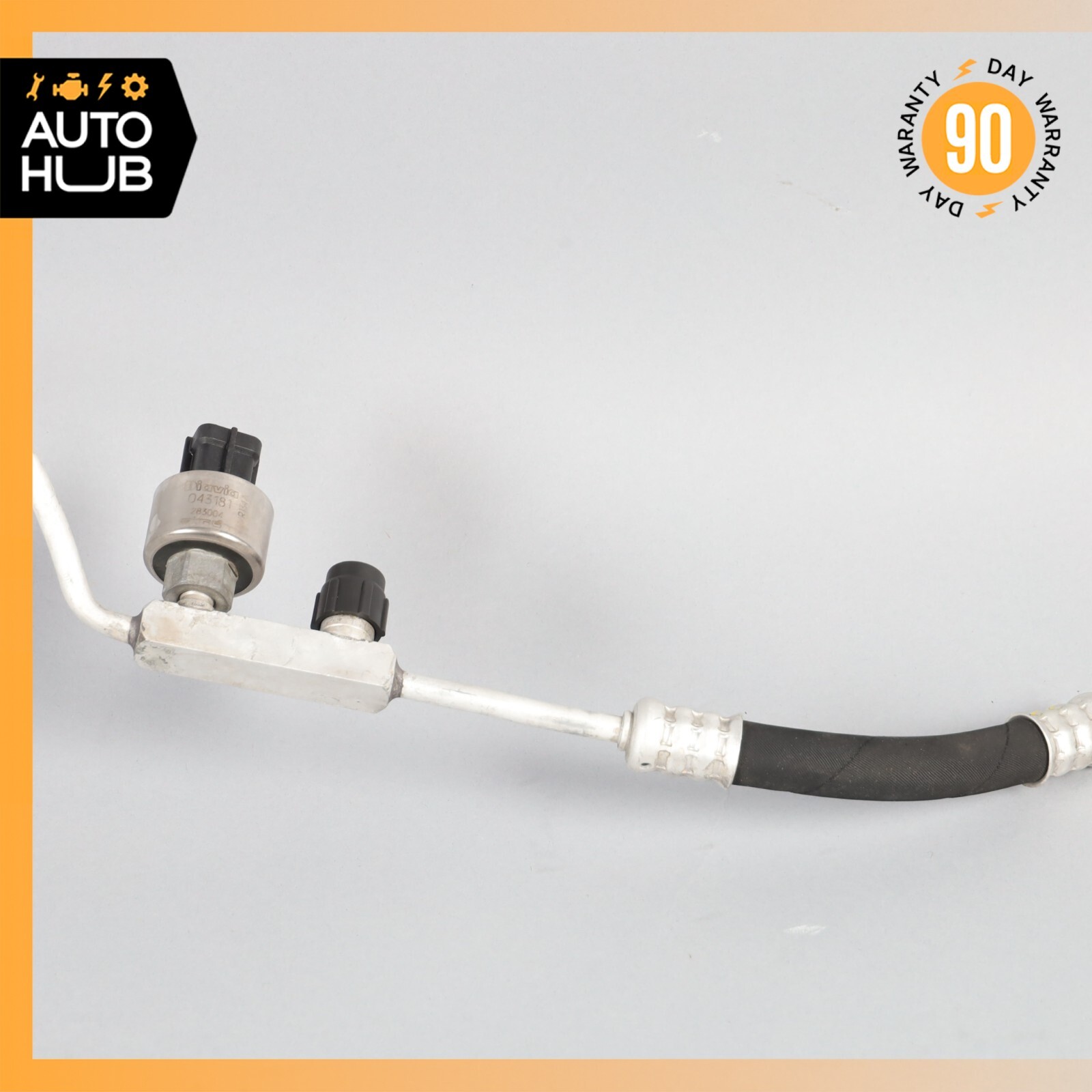 04-11 Maserati Quattroporte M139 4.2L V8 A/C Air Conditioning Hose Pipe Line OEM