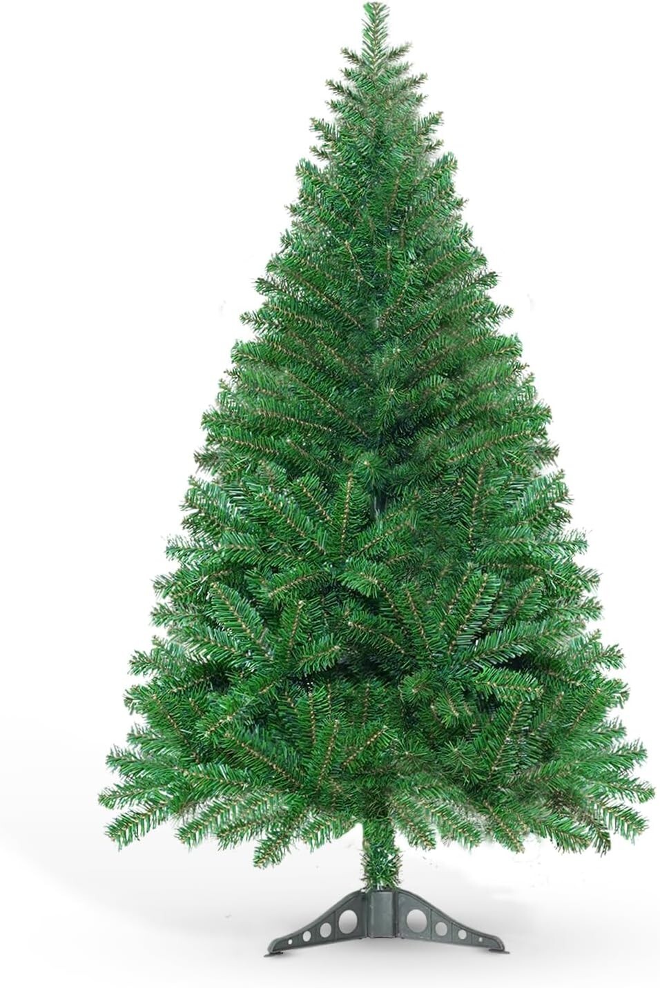 5FT Artificial Green Christmas Tree Fibre Optic Xmas Decoration Bushy