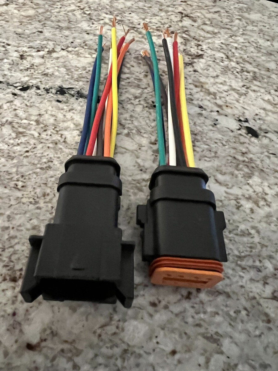 E008 Style 14 AWG Assemblato Deutsch 2 Pin Connettore - Foto 4