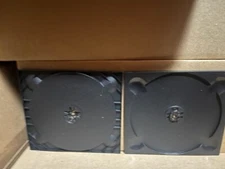 400 NEW TOP QUALITY BLACK CD DIGITRAY, DIGI TRAY, MATTE SURFACE PSC18