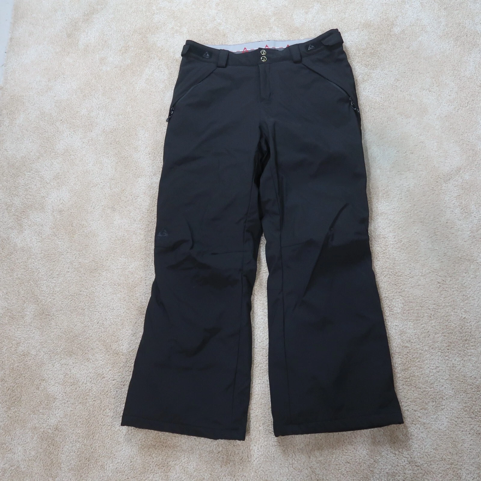 Gerry Snowboard Pants Mens Large Black Insulated Ski Snowmobile winter