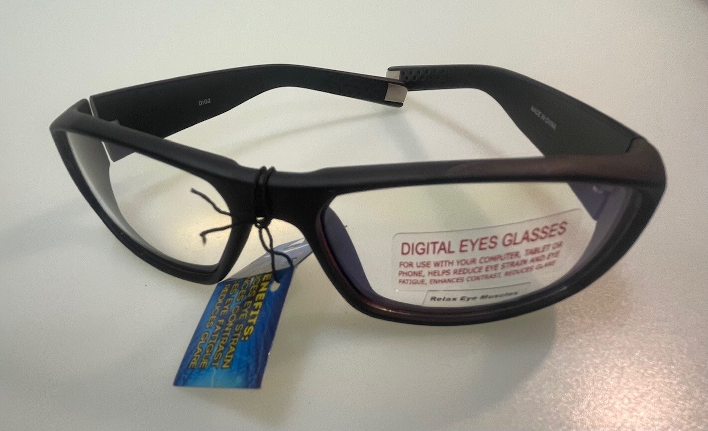 FULL COVERAGE BLUE LIGHT BLOCKING GLASSES for COMPUTER USERS, GAMERS ...