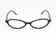 MATSUDA 10321 BK Original Vintage Eyeglasses Frame Oval Small lens Black Acetate