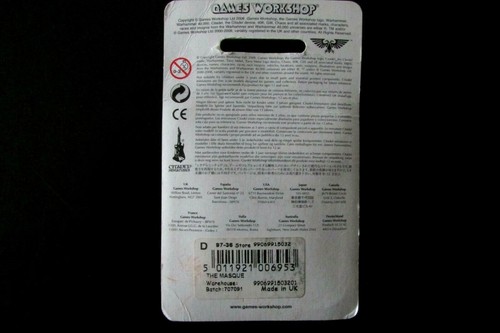 OOP Citadel Warhammer Metal Realm Of Chaos Slannesh Daemonettes The Masque BNIB - Picture 2 of 2