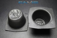 2 PCS SPEAKER BAFFLE ACOUSTIC FOAM 5.25'' ROUND UNIVERSAL CAR AUDIO BASS IBBAF55