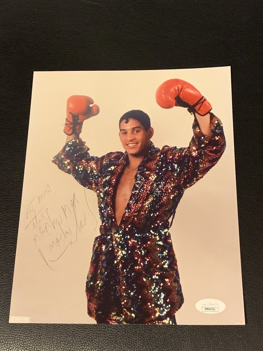 Hector Macho Camacho signed Boxing photo JSA COA autograph 8x10
