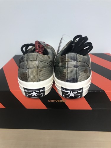 CONVERSE ONE STAR '74 'CAMO' BLACK/EGRET SNEAKERS 152665C US SIZE M/5.5 W/7.5 - Picture 5 of 6