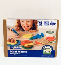 Green Toys Meal Maker Dough 18 Piece Set Activity Art & Crafts 2-8 Ages NIB
