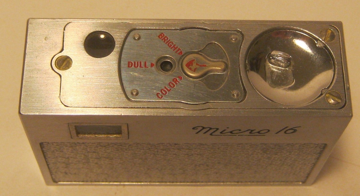Vtg VERY RARE Whittaker Micro 16 CAMERA Smaller than Pack of