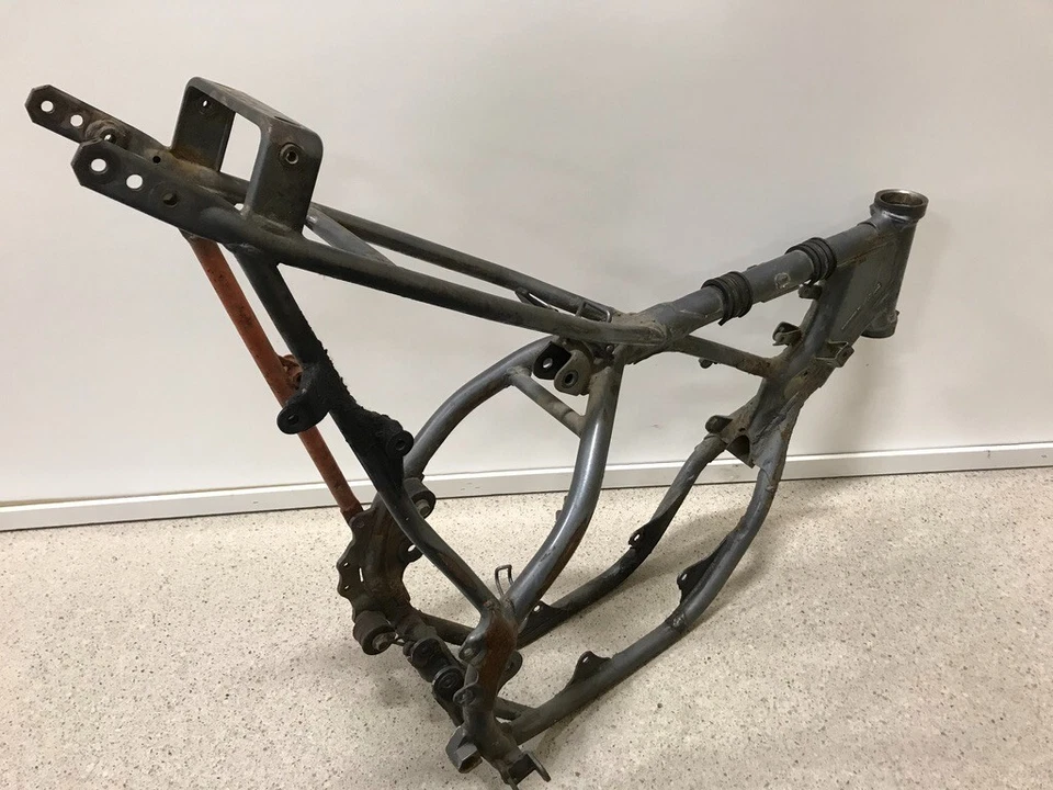 03 Suzuki RM85 RM 85 85L OEM cuadro principal chasis carrocería motor cuna 2003 Foto 3 de 4