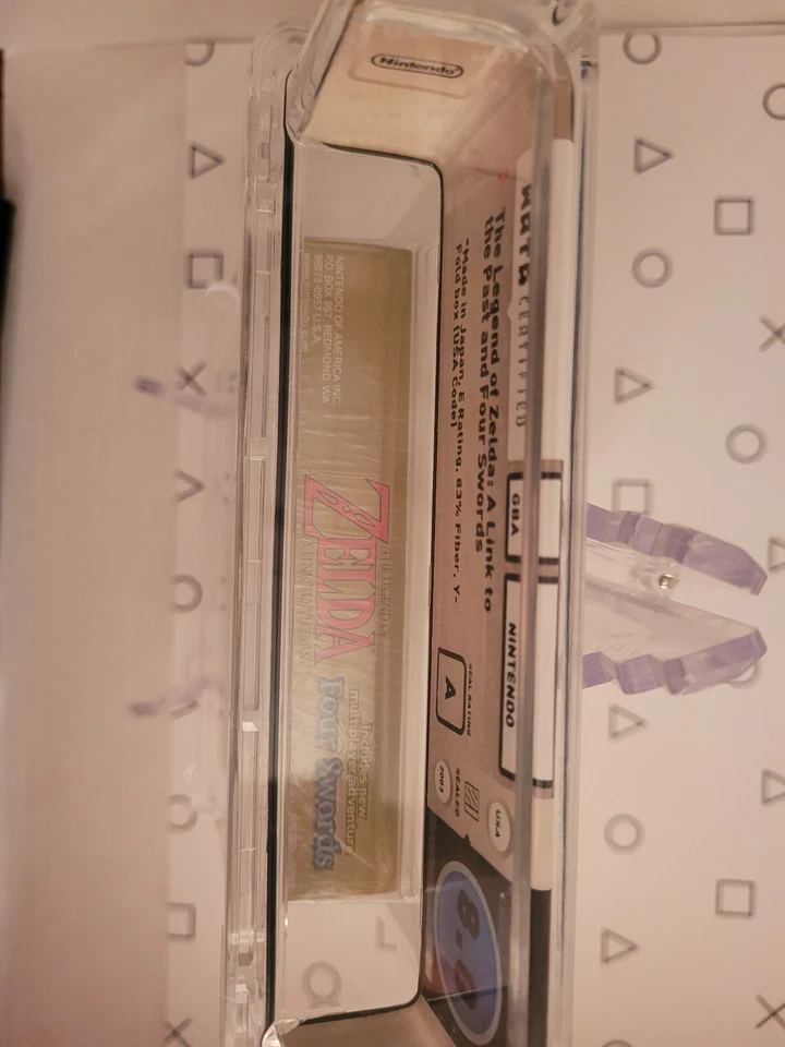 Legend of Zelda: A Link to the Past and Four Swords Game Boy Advance WATA 8.0, A - Image 4 of 4