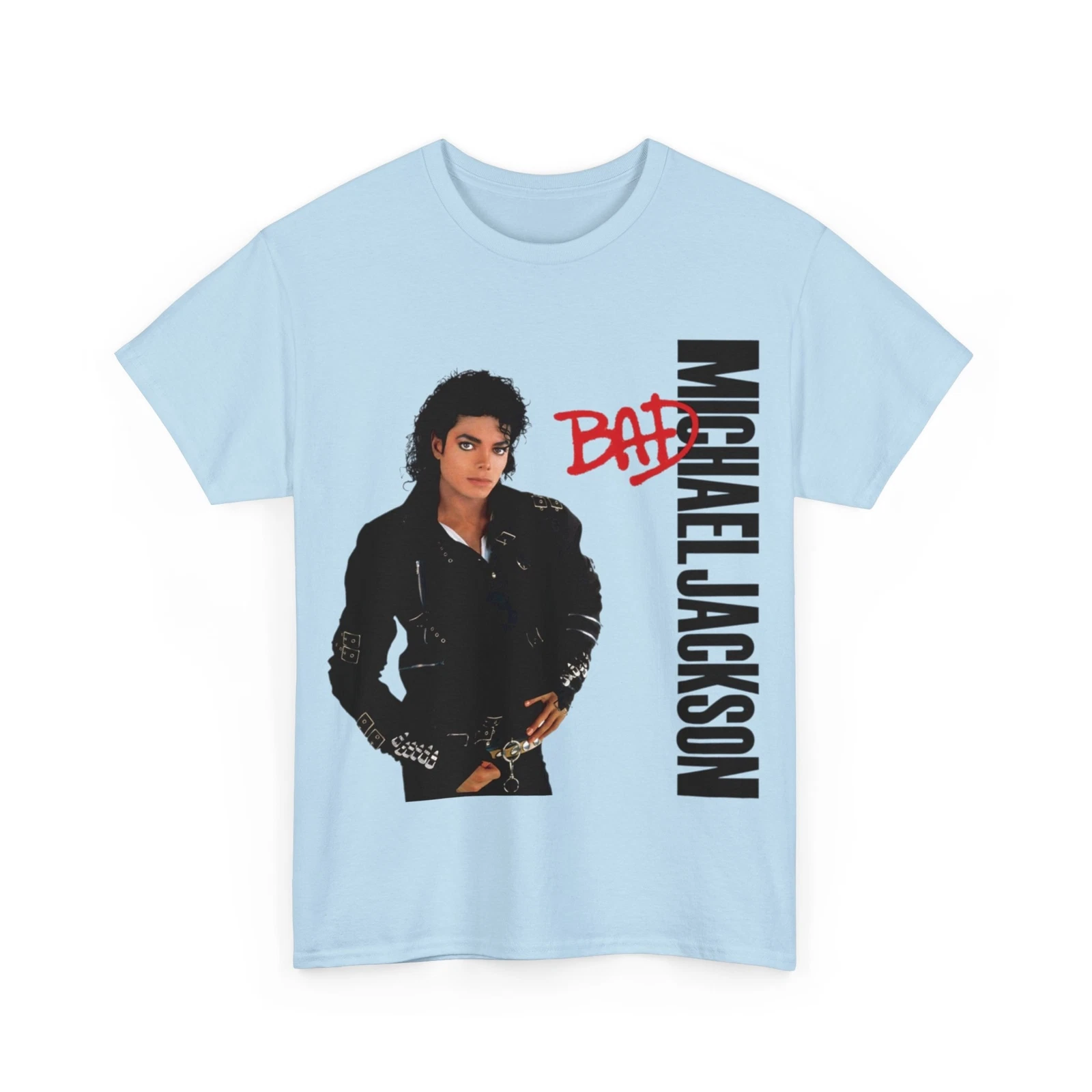 Michael Jackson Bad T Shirt Unisex Heavy Cotton Tee