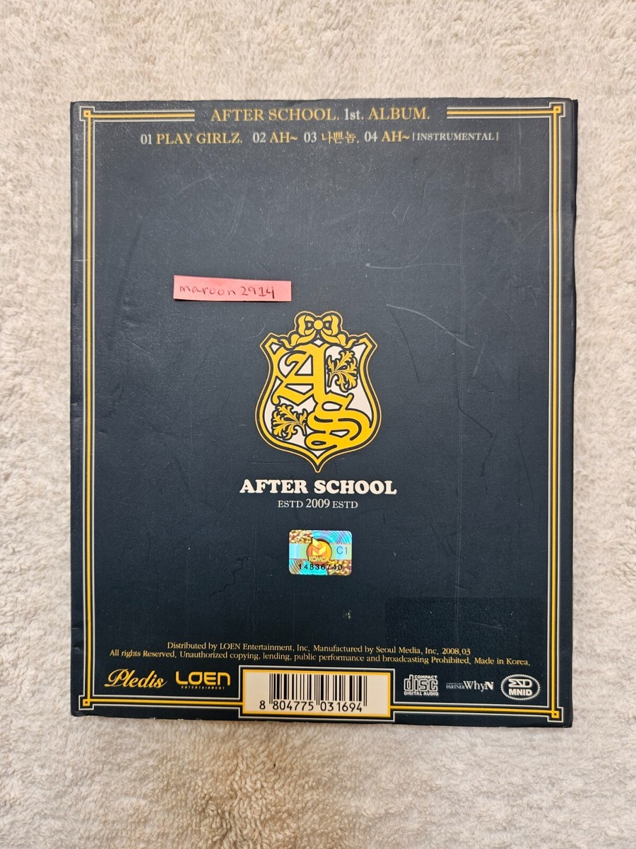 AFTER SCHOOL New Schoolgirl 1st Album School Girl Kpop - damaged