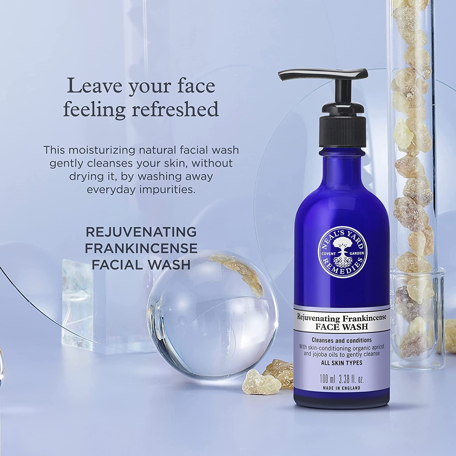 Neal's Yard Remedies Rejuvenating Frankincense Face Wash 100ml eBay