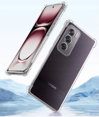 FÜR OPPO RENO 12 - SHOCK PROOF 1,5 MM Back Case Hülle Etui Handy Tasche Kanten