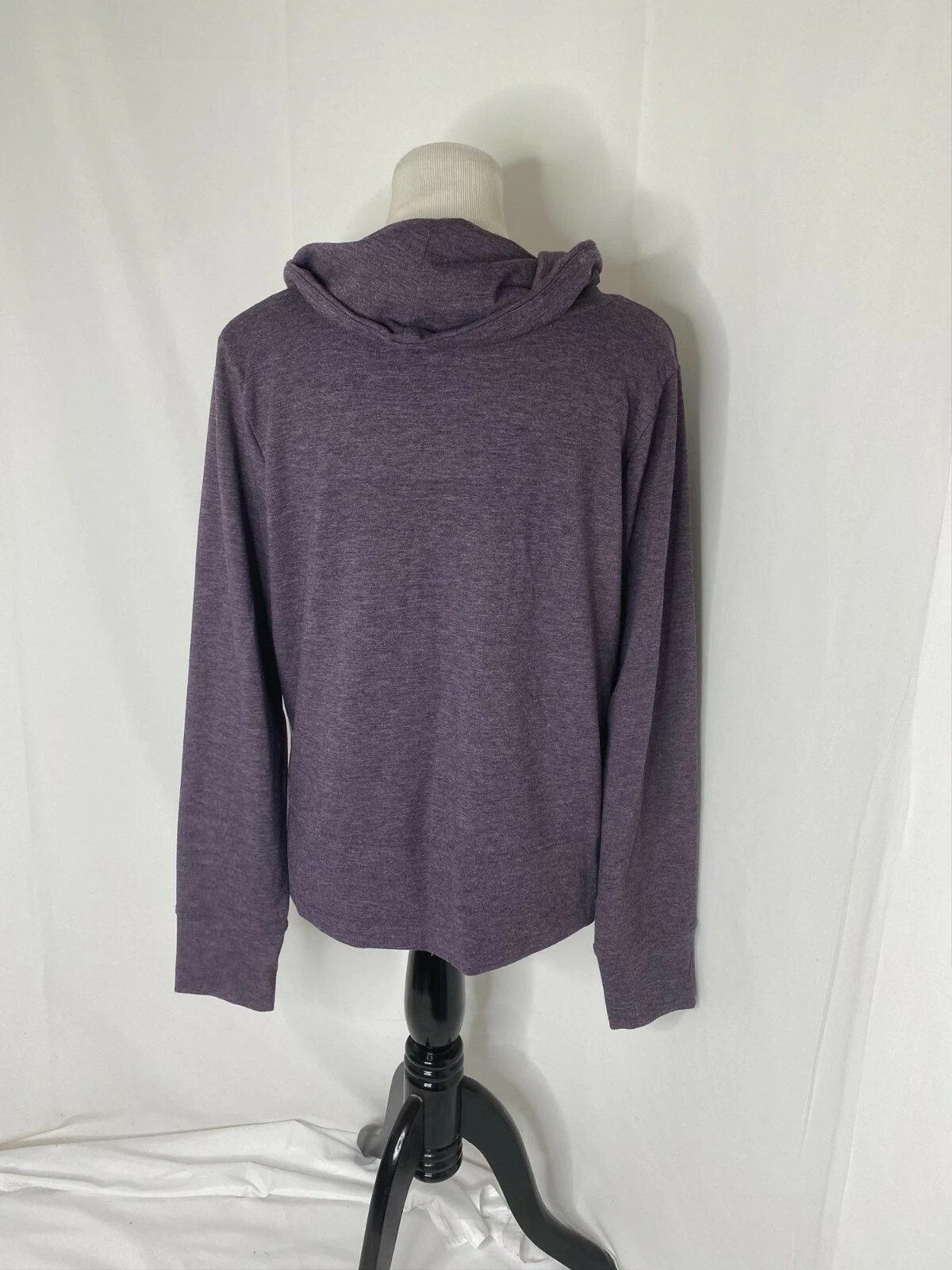 yogalicious heavyweight cowl neck long sleeve shirt