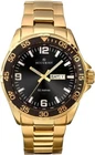 Accurist Mens Analogue Day & Date Gold Tone S.Steel Bracelet Watch - 50m MB1044B