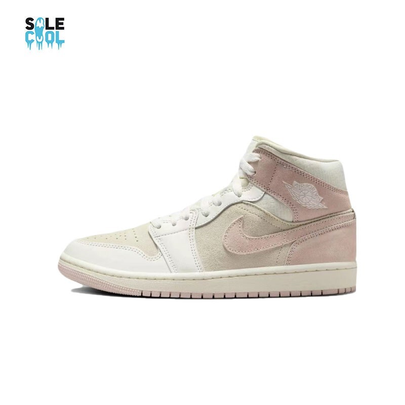 Nike Women's Air Jordan 1 AJ1 Mid SE Coconut Milk Legend