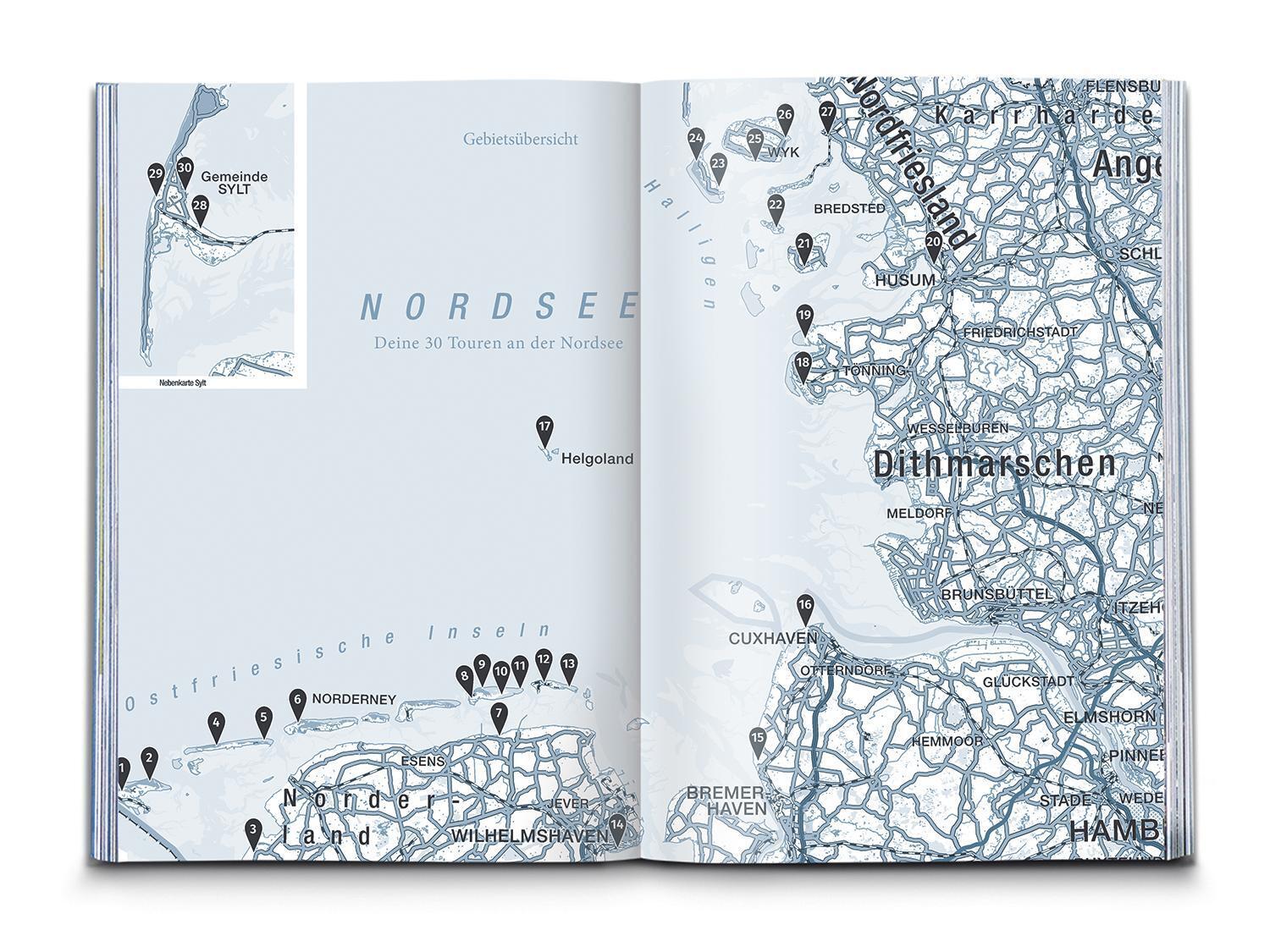 Thumbnail - Kompass Dein Augenblick Nordsee | 30 Wandertouren, Die Dich Ins