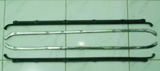 TOYOTA LAND CRUISER FJ40 BJ40 FRONT DOOR GLASS WEATHERSTRIP INNER OUTER SET