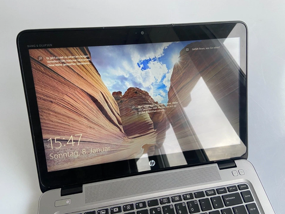 HP EliteBook 840 G4 Core i5 7300U 8GB RAM 256GB SSD WebCam Win10 - Touchscreen - Bild 2 von 4