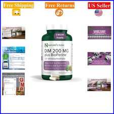 DIM 200mg Estrogen Balance Capsules for Women  Men, , 2- Supply