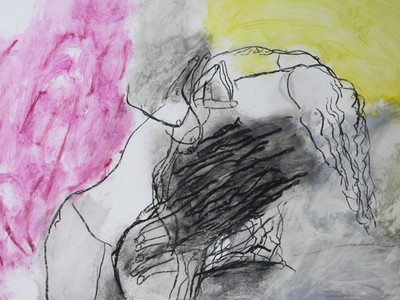 NIKITA KNIKTA (1979-2019 München) Neo Expressionismus Erotik Malerei Frauenakt