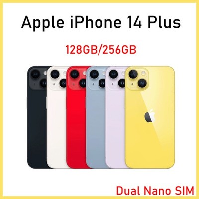Neu Apple iPhone 14 Plus 128GB/256GB 5G iOS Handys Ohne Vertrag Smartphone