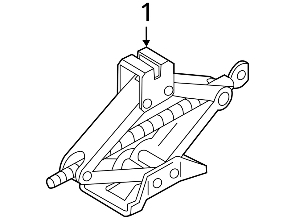 Nissan Quest 2015 tijera de repuesto gato coche GRMJR Foto 4 de 4