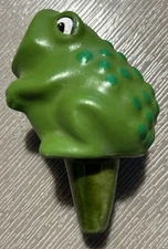 Vintage Ceramic Frog Plant Watering Spike-Unbranded