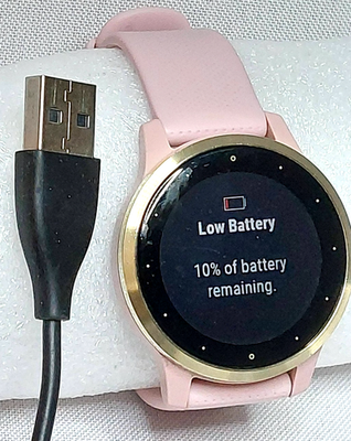 Garmin Venu 45mm GPS Smartwatch Dust Pink Gold - For Parts/Repair