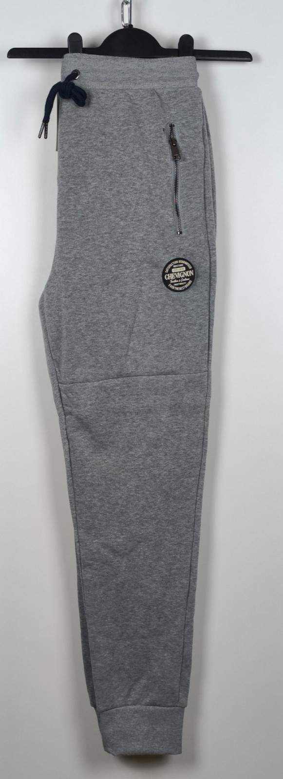 Chevignon Herren Jogginganzug Set Hoodie & Hose Hellgrau Größe M NEU image 7
