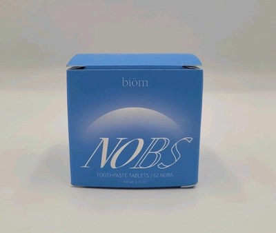Toothpaste Tablets 62 Ct Classic Fluoride-Free Mint nano-hydroxapatite Biom NoBS