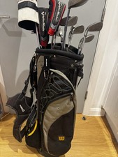 TaylorMade Mixed Golf Club Set, Super S Driver, Big Bertha Woods, r7 Irons, Bag