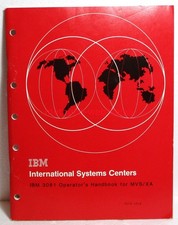 Book~IBM 3081 Operators Handbook for MVS/XA~G...